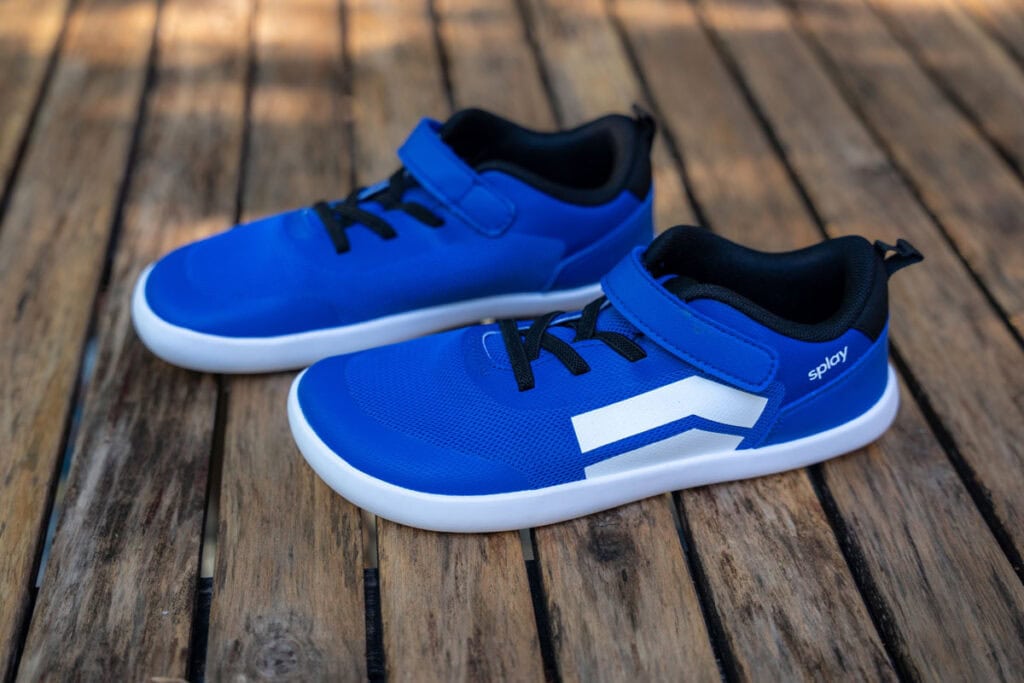 Splay Dash barefoot athletic shoes for kids