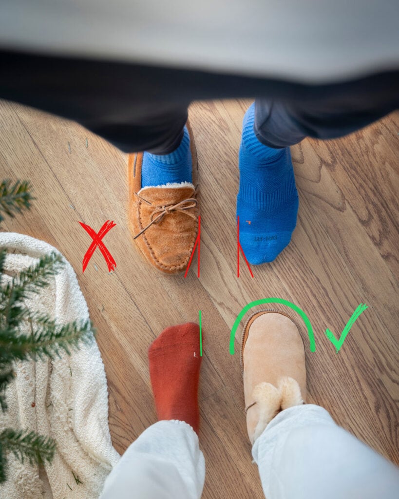 thumbnail image 2 of Memory Foam Slippers - Shoes Memory Foam Slippers 2 of 9