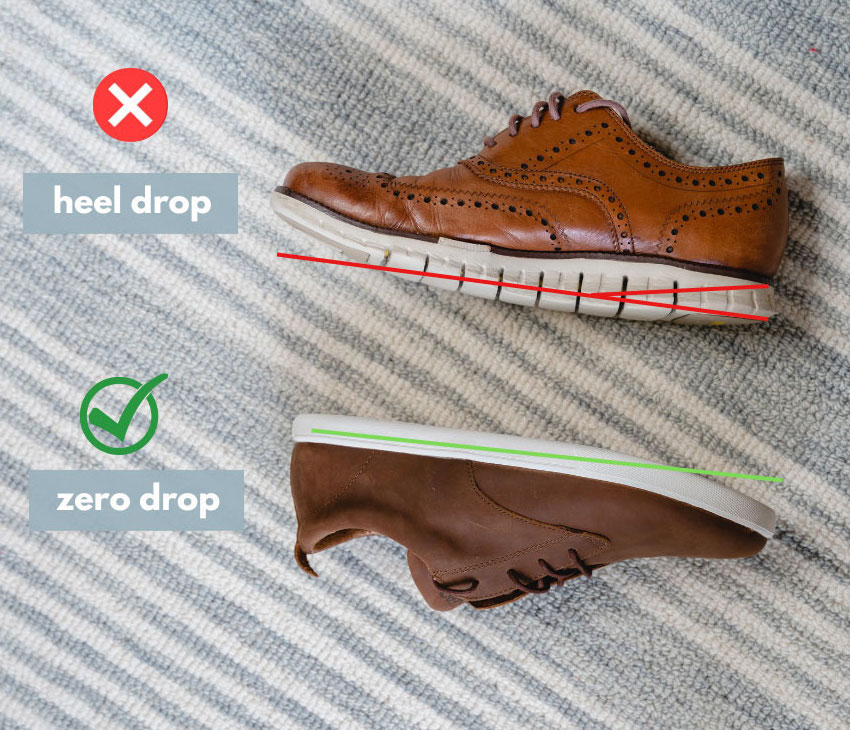 Men's Barefoot Dress Shoes: Zero Drop + Wide Toe Box