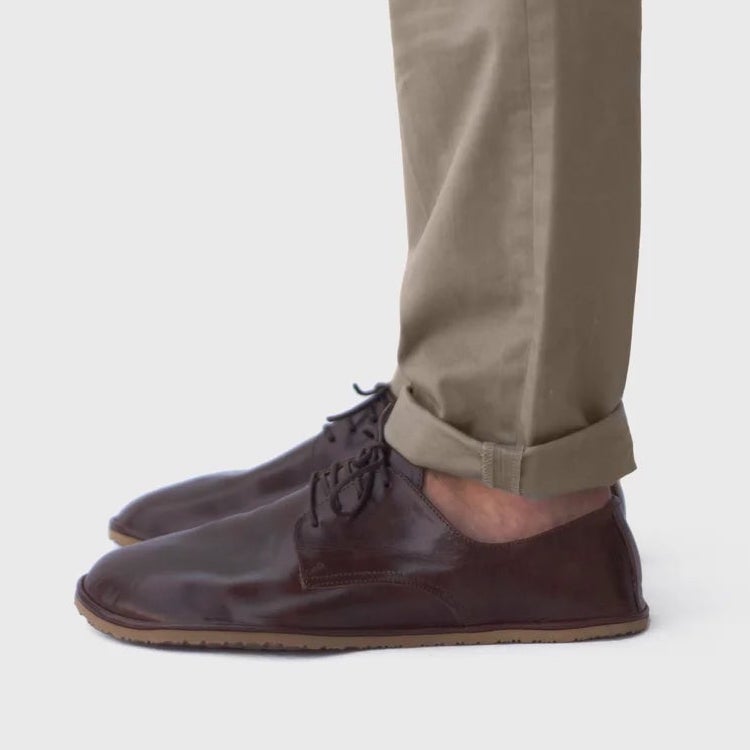 Men's Barefoot Dress Shoes Zero Drop + Wide Toe Box