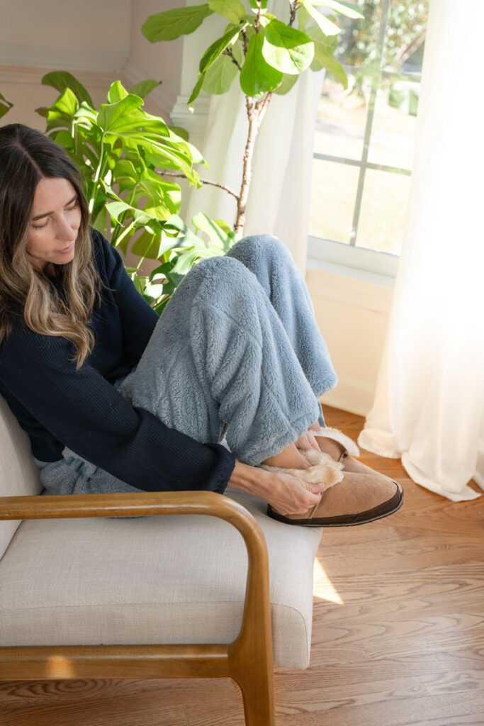Softstar S'mores barefoot slippers with a Vibram sole