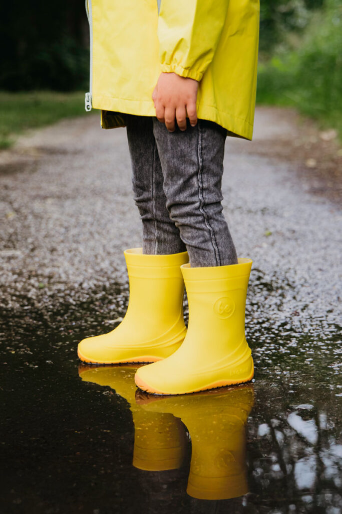 BeLenka Pudds Barefoot rain boots for kids