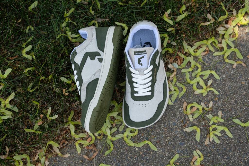 Wyde Footwear Nova Sneakers are Extra Wide barefoot shoes