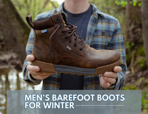 Men's Barefoot Boots for Winter