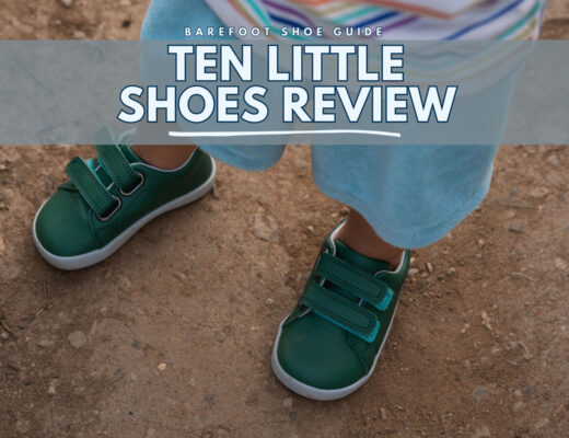 Ten Little Shoes Review, Affordable minimalist shoes for toddlers