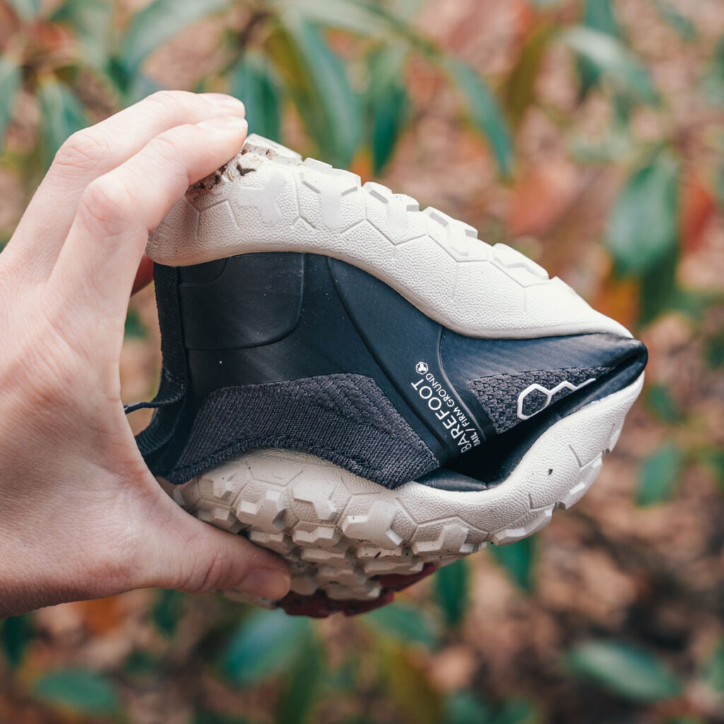 Flexibility of Vivoboarefoot Primus Trail shoes