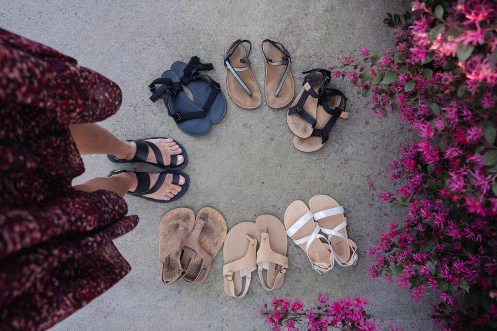 stylish barefoot shoes