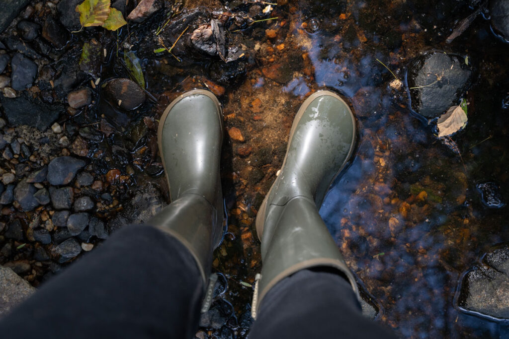BareBoots minimalist rain boots with thicker soles