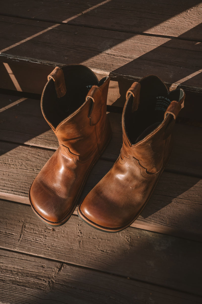 Texarado Decatur wide toe box cowboy boots
