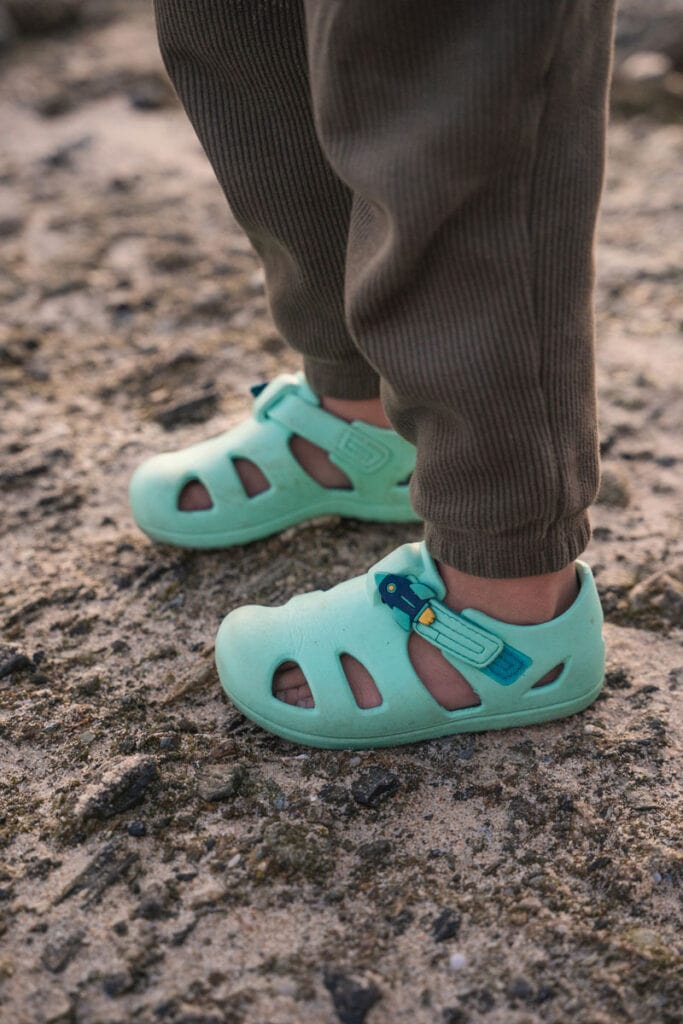 Ten Little splash sandals barefoot sandals for toddlers, healthy replacement for Crocs