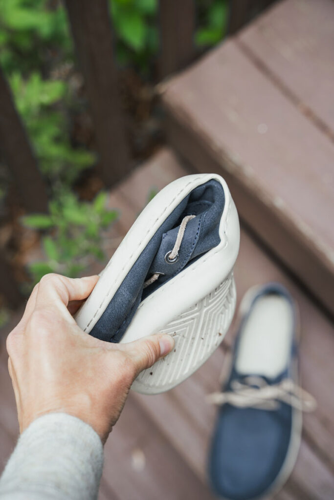 Flexibility of the Gaucho Ninja deck shoes