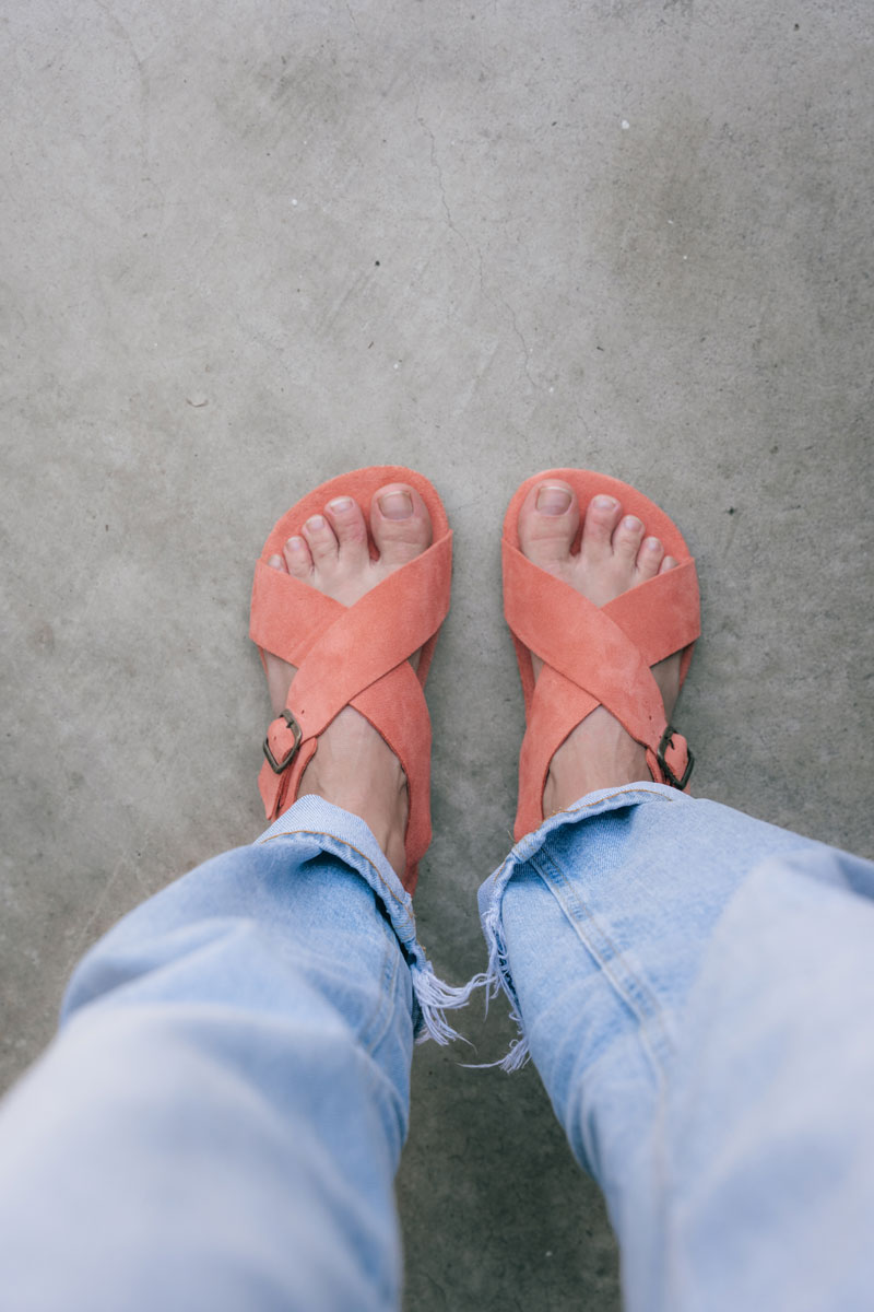 Mukishoes Ericeira barefoot sandals for wide and extra wide feet