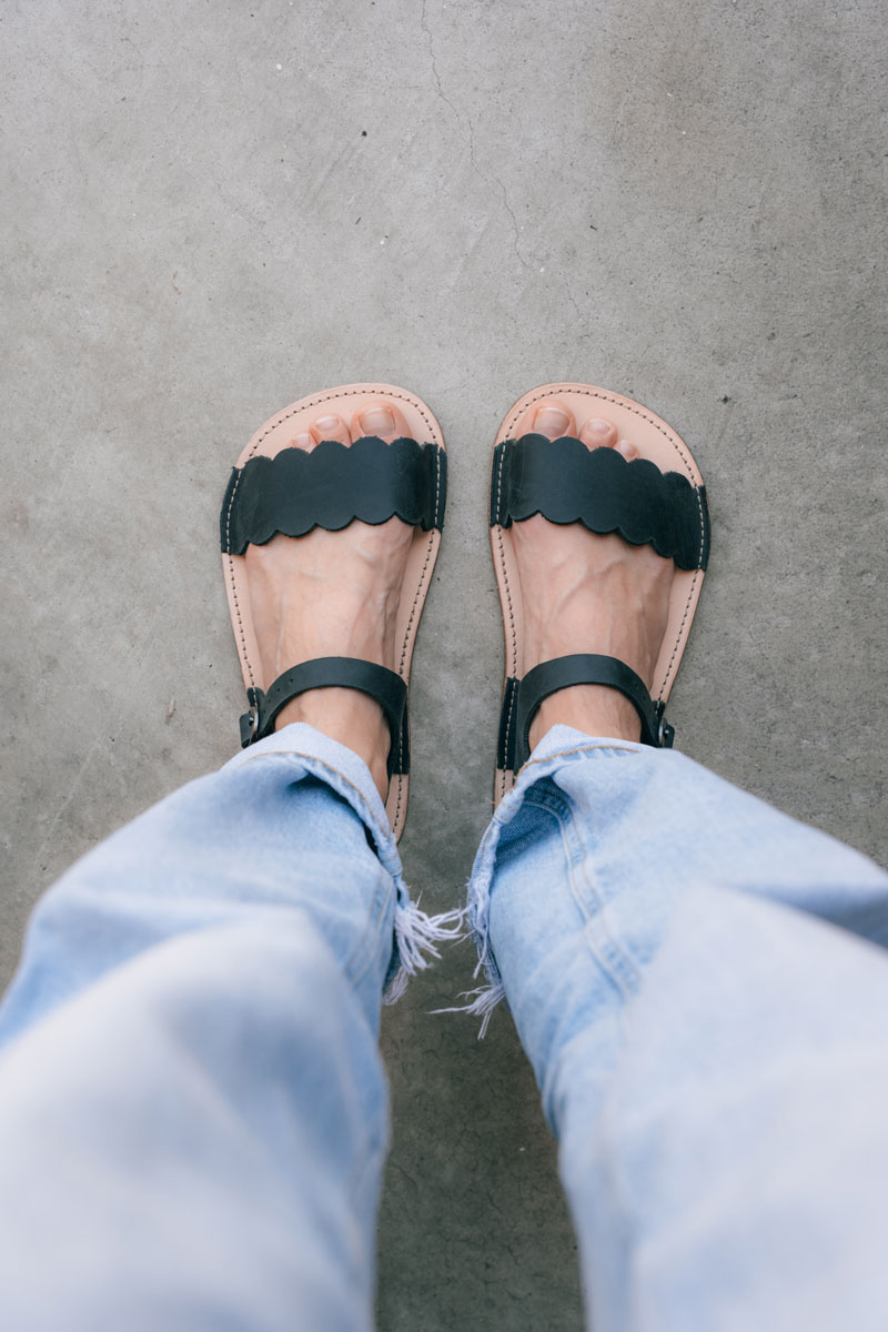Softstar Dahlia barefoot sandals for extra wide feet