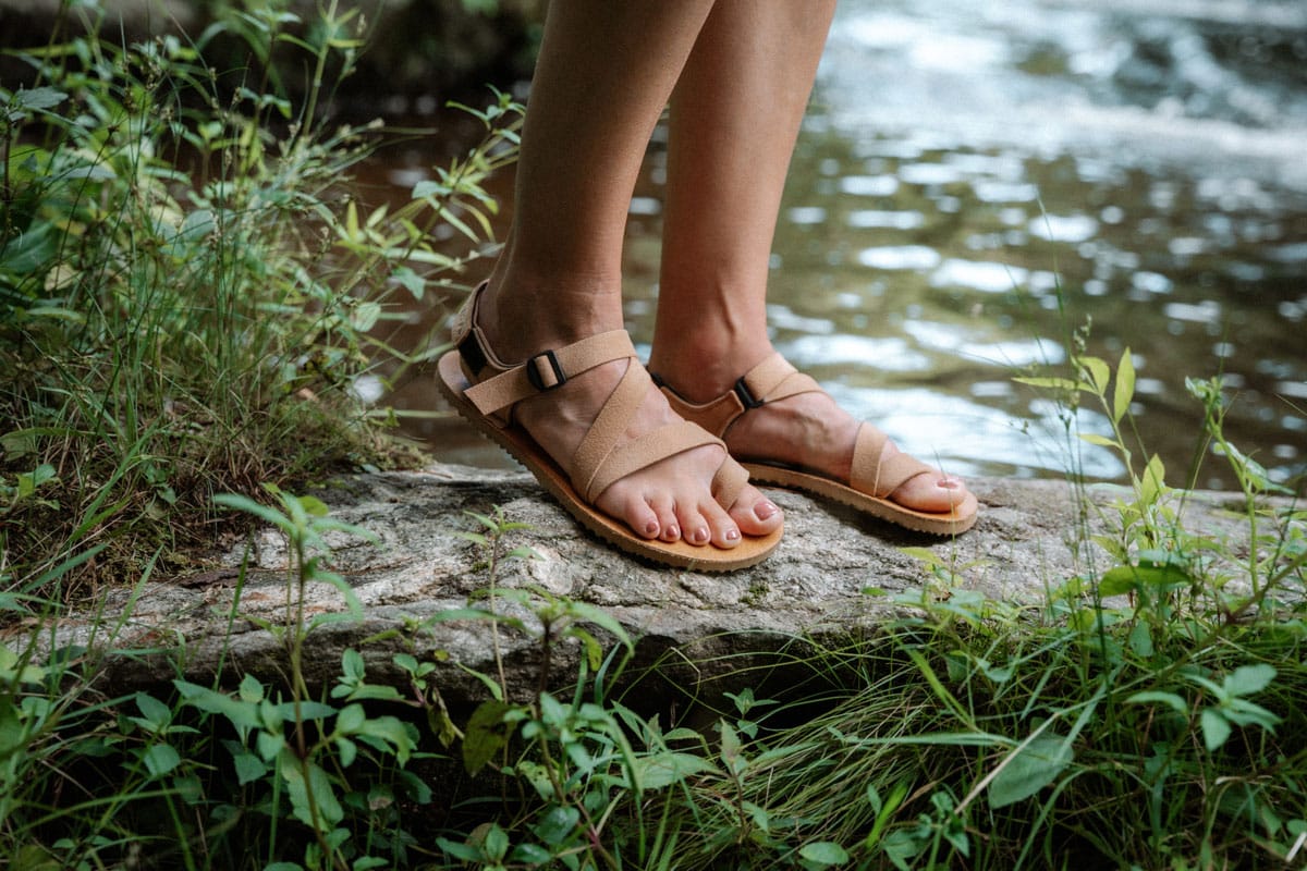 Shamma Sandals trailstars, barefoot hiking sandals