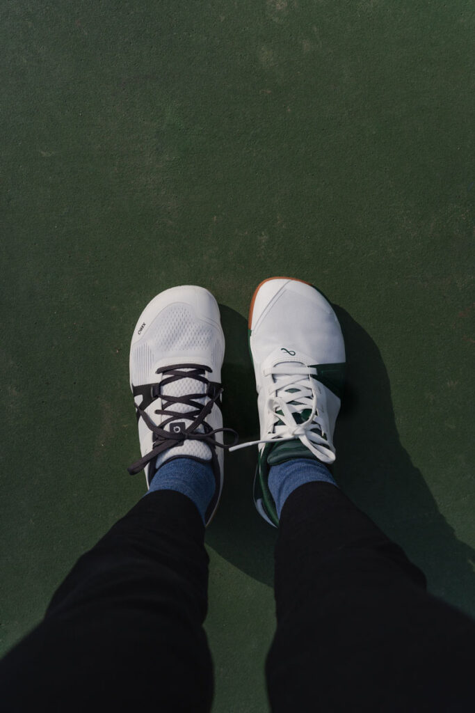 Best barefoot pickleball shoes: Xero Shoes 360 Rally vs Notace Koto 1