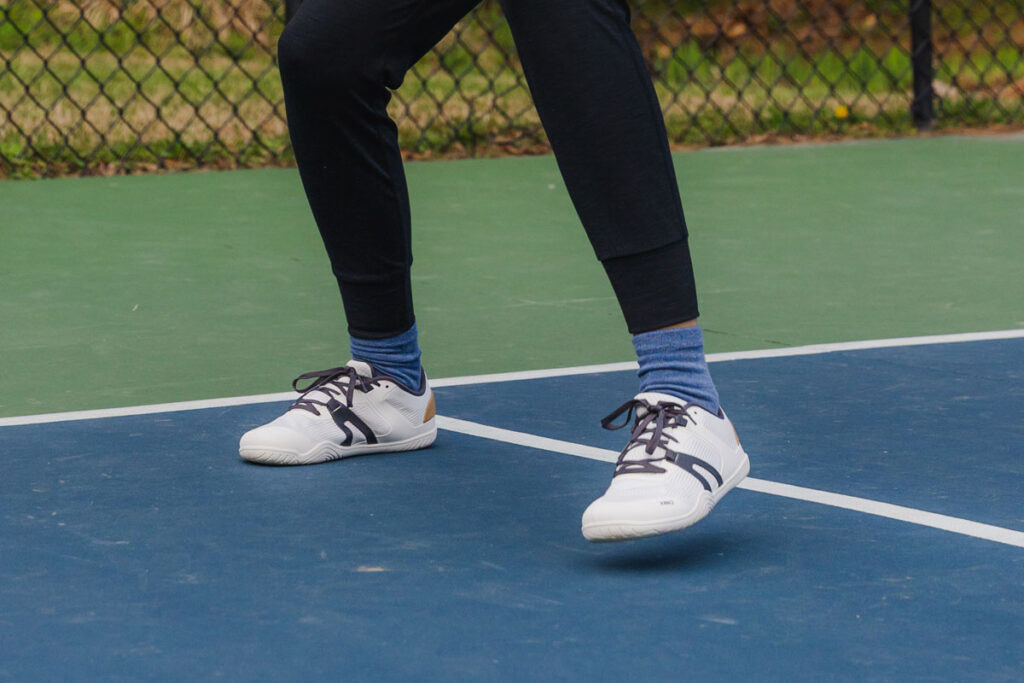 Xero Shoes 360 Rally, barefoot pickleball shoes