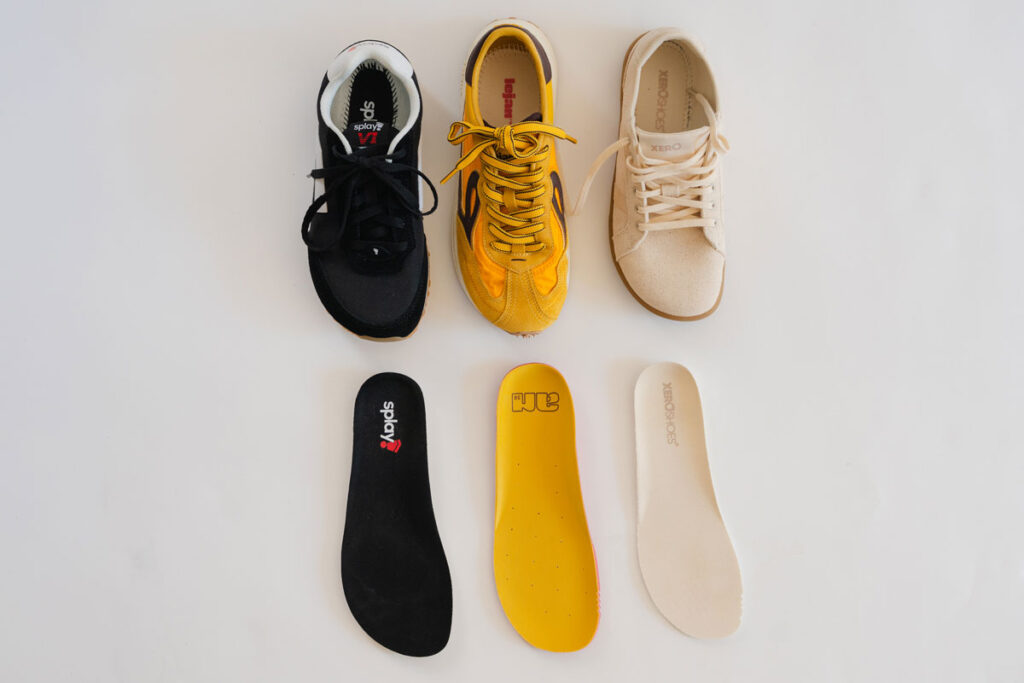 Lejan Melrose barefoot sneakers versus other popular barefoot brands, including Splay and Xero