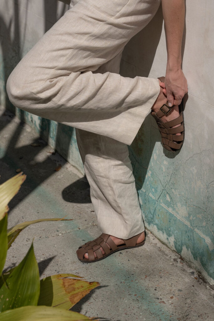 barefoot fisherman sandals from Marsolta