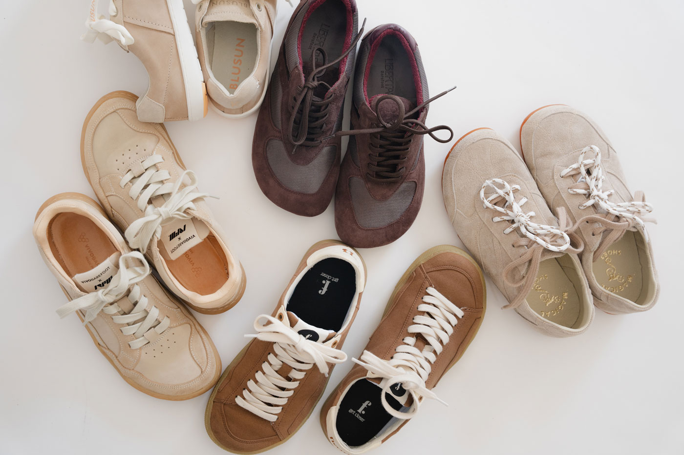 Best Brown Suede Barefoot Sneakers, the new neutral for 2026