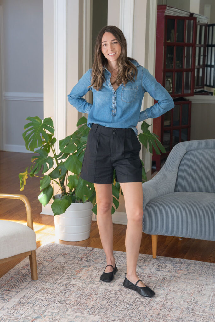 Alohas Naira ballet flat that is close to barefoot