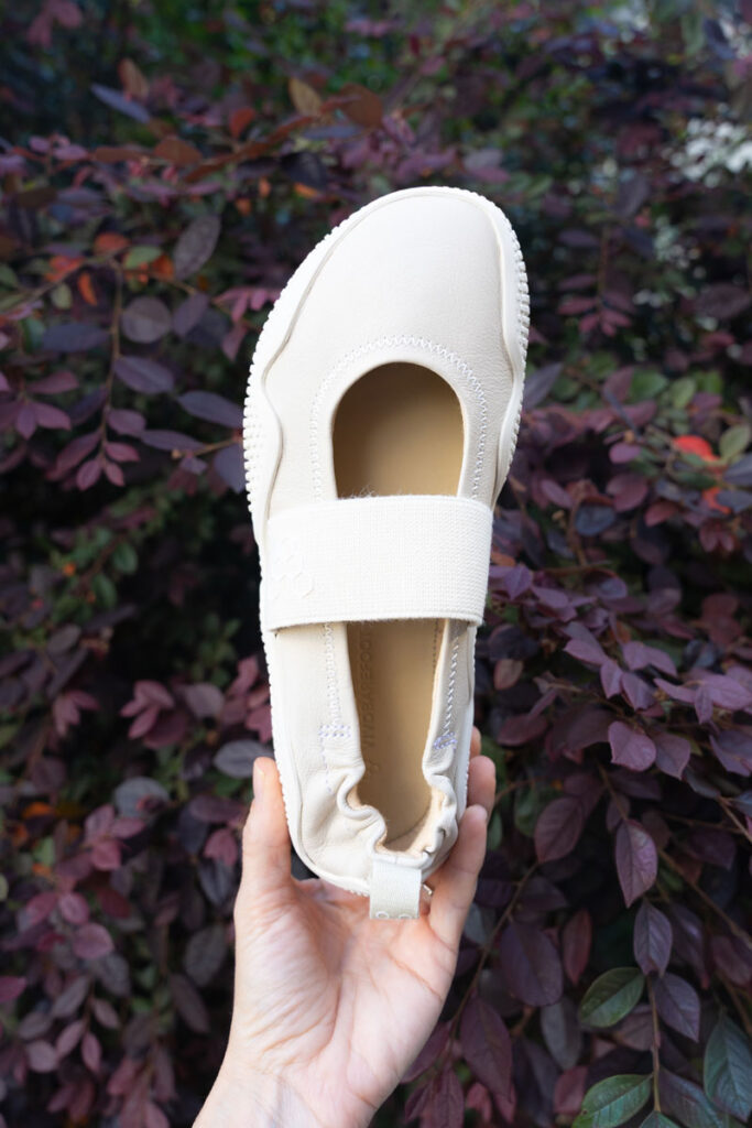 Top view of the Vivobarefoot Motus Studio Barefoot Ballet Flats 