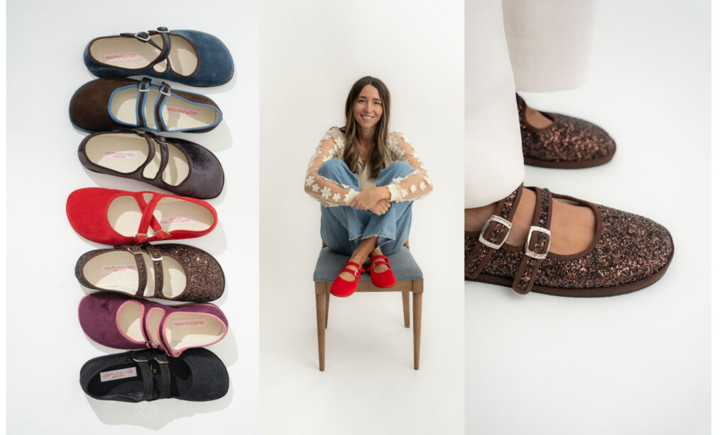 albaPluma x Kelly Holiday Collection of barefoot Mary Janes